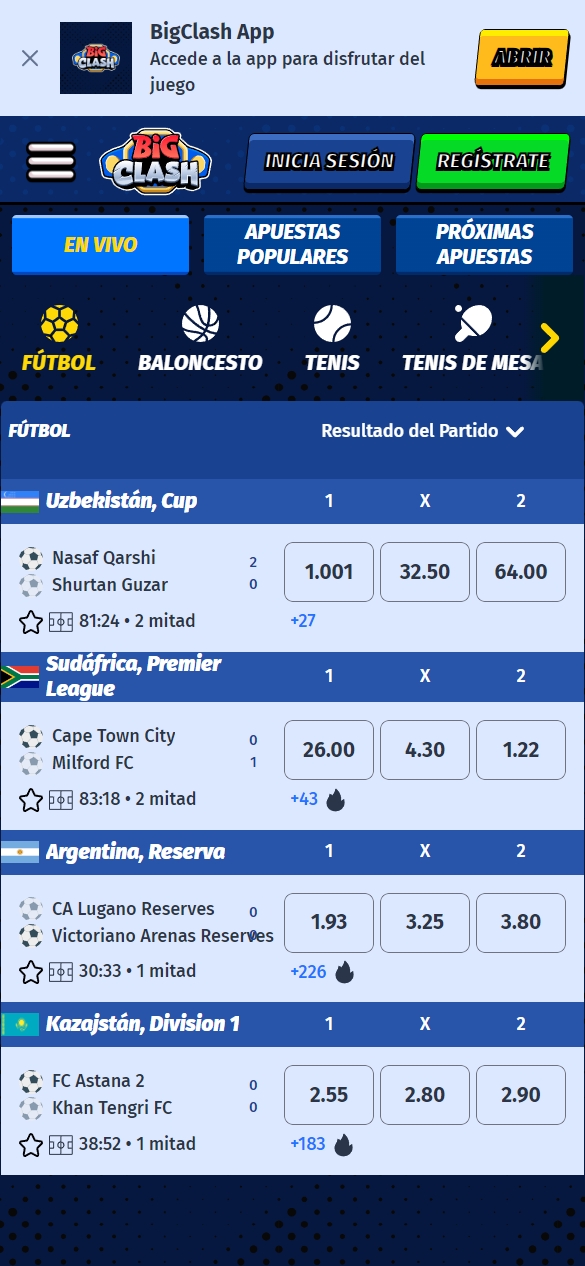 Apuestas deportivas